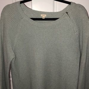J Crew Powder Blue Sweater XL